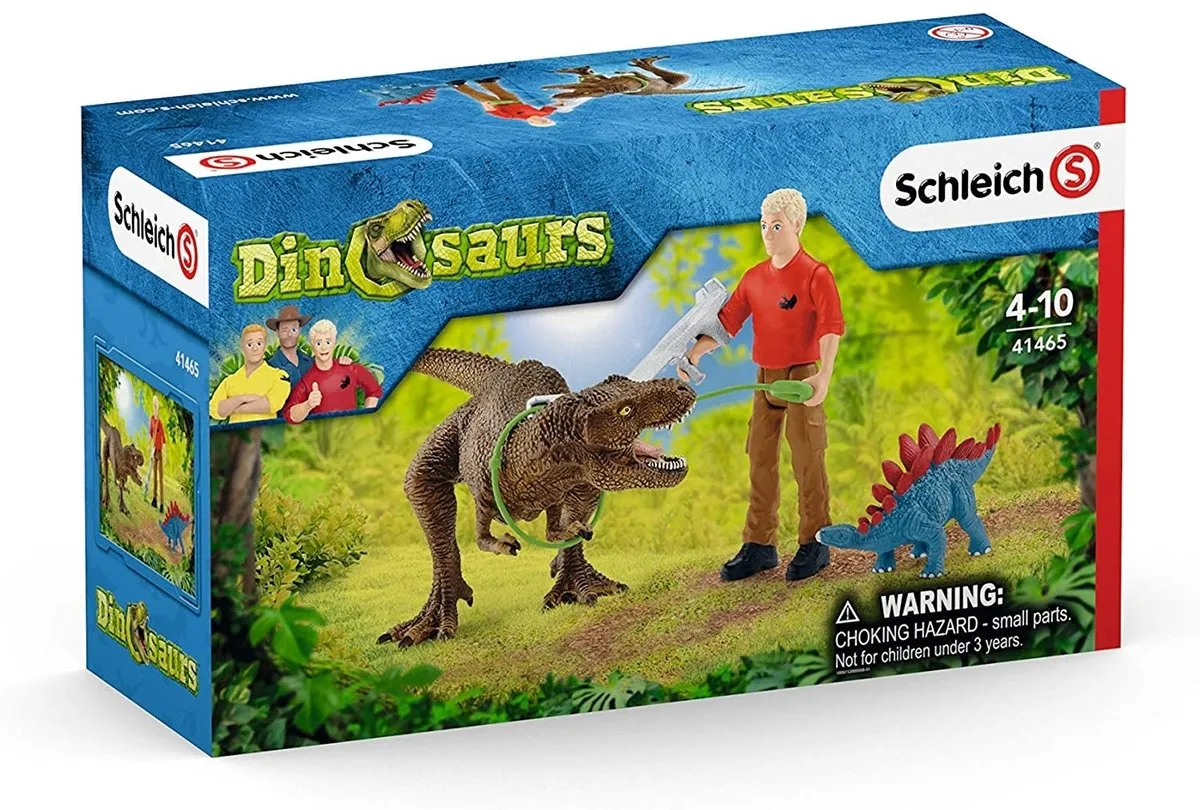 Schleich Tyrannosaurus Rex Speelgoedset 4-delig - 5-12 jaar