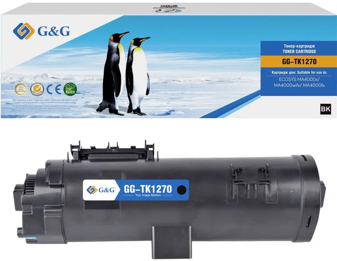 G&G GG-PKTK1270C Toner - Kleurloos