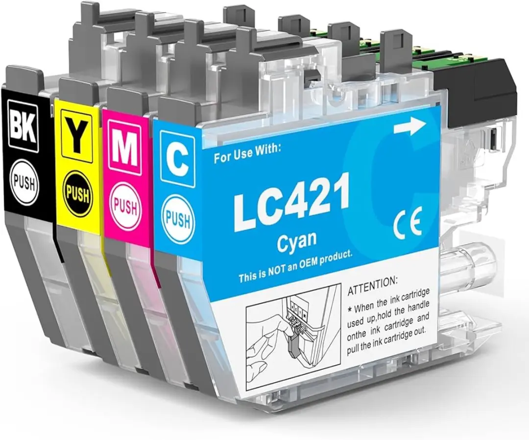 G&G Brother LC-421XLVAL Voordeelset - 4 Stuks - XL Cartridges