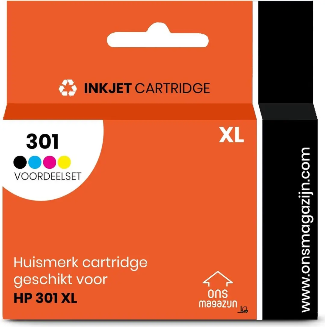 Huismerk Inkt Cartridge Voordeelset