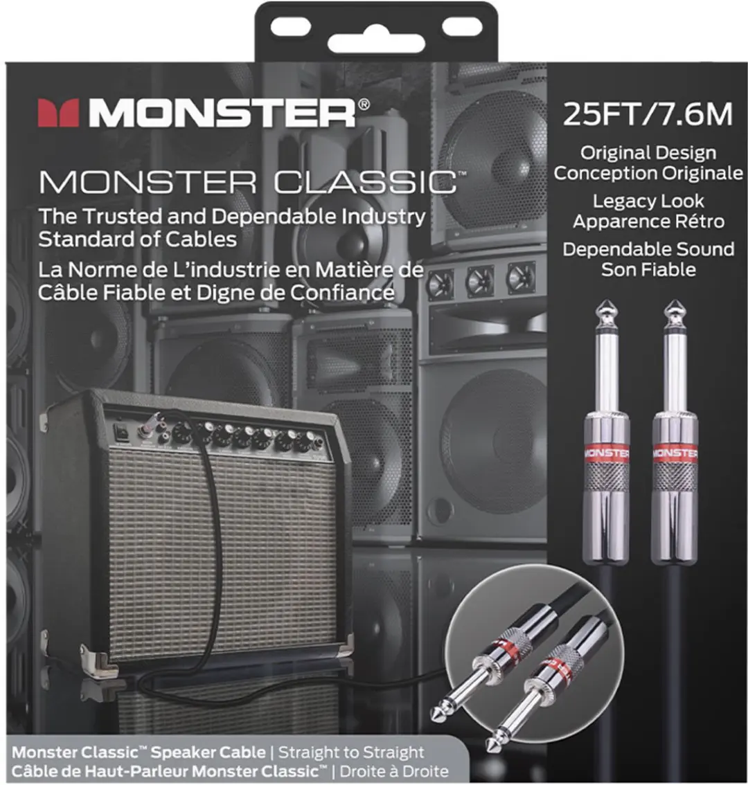 Monster Cable Classic Speakerkabel 600505 7.5m