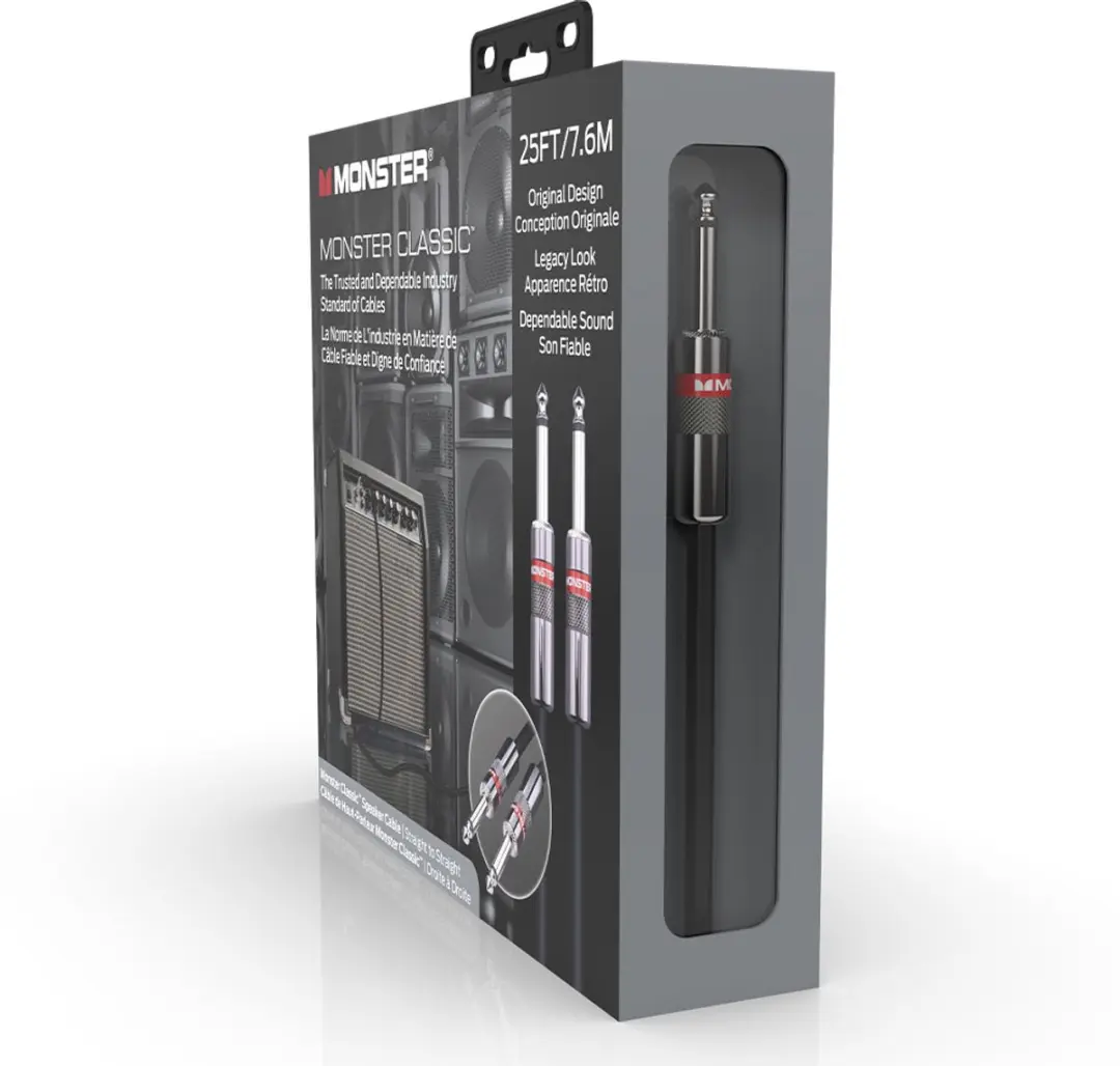 Monster Cable Classic Speakerkabel 600505 7.5m - Zwart