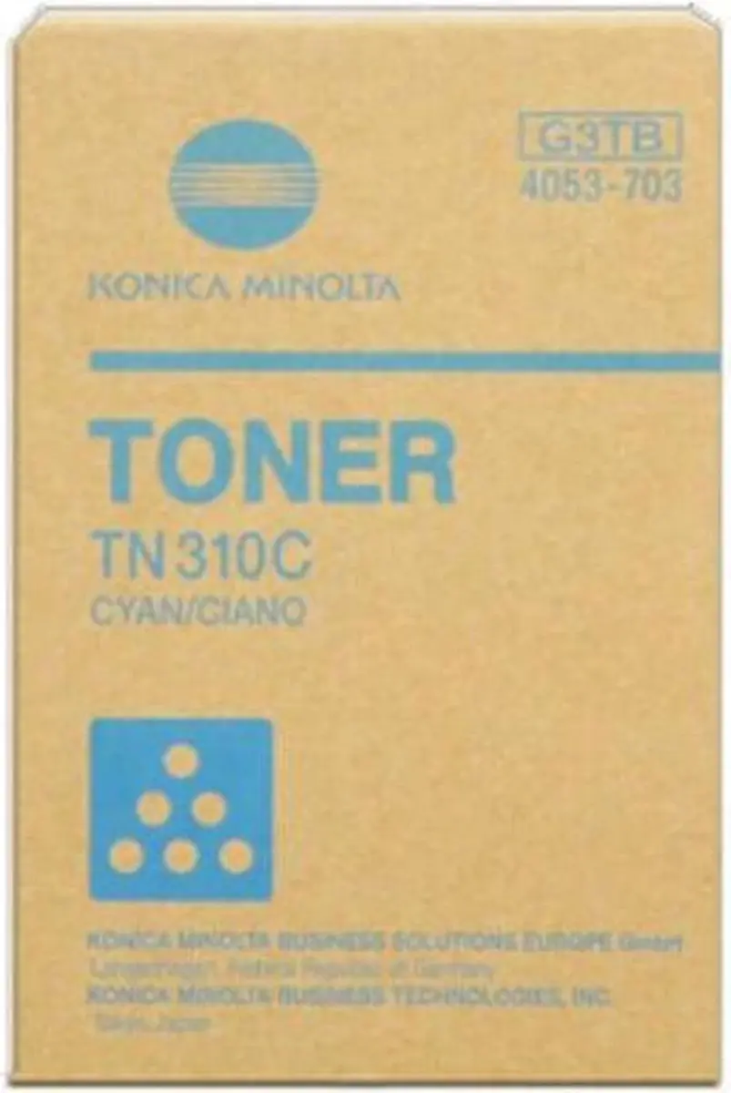 Konica Minolta TN310C Toner Cyaan - 11.500 pagina's