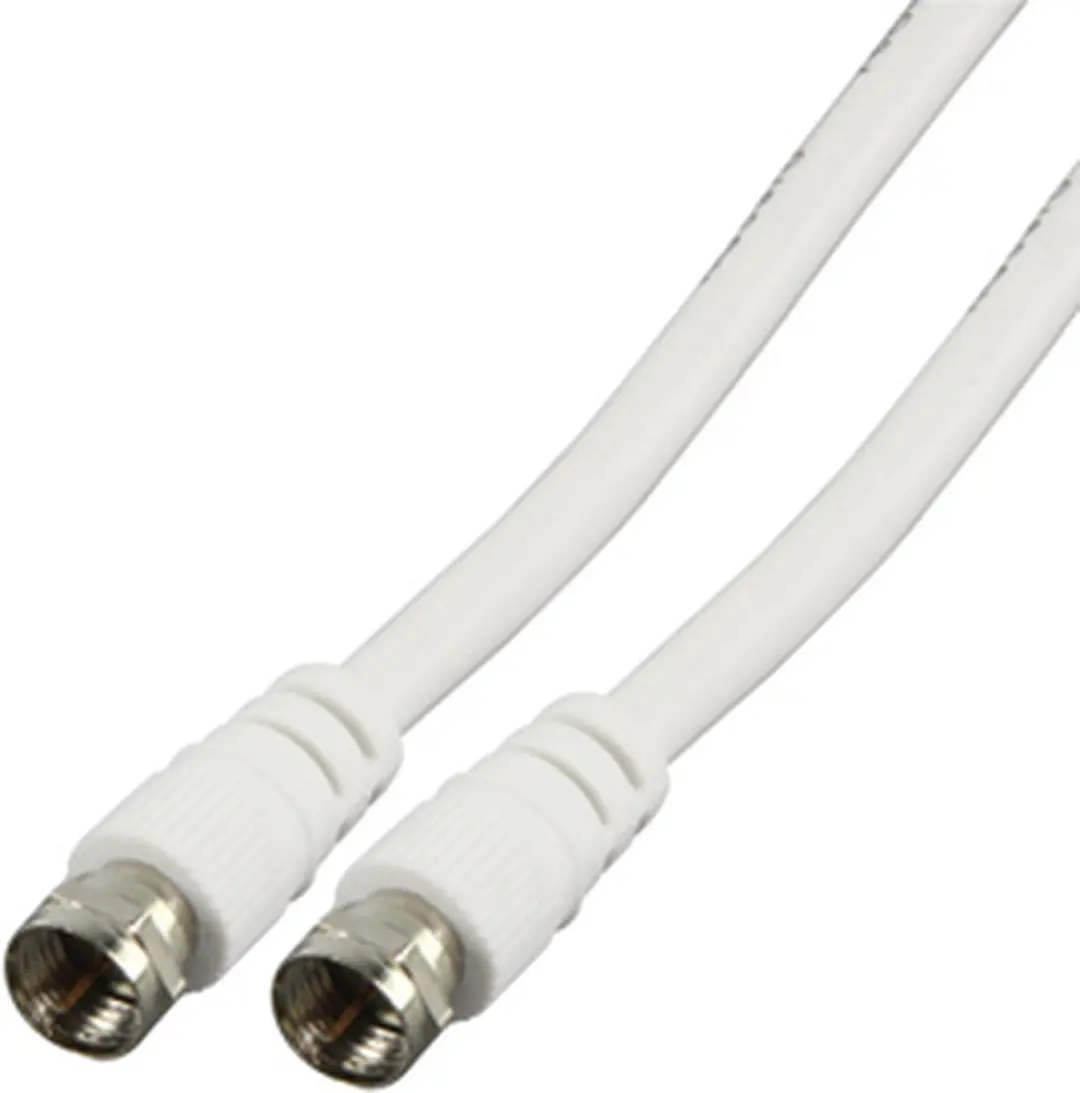 Witte antennekabel 2,00 m