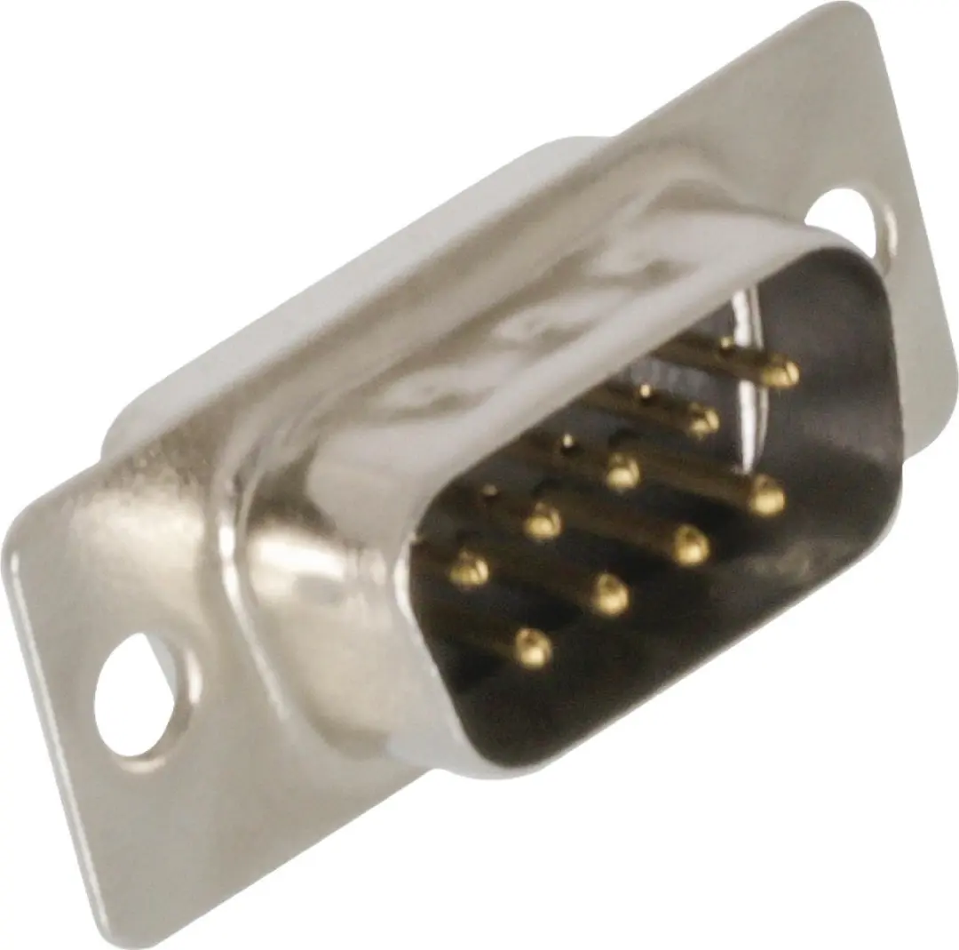 Valueline 9p SUB-D connector mannelijk