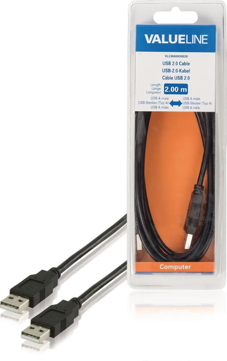 Valueline VLCB60000B20 USB-kabel