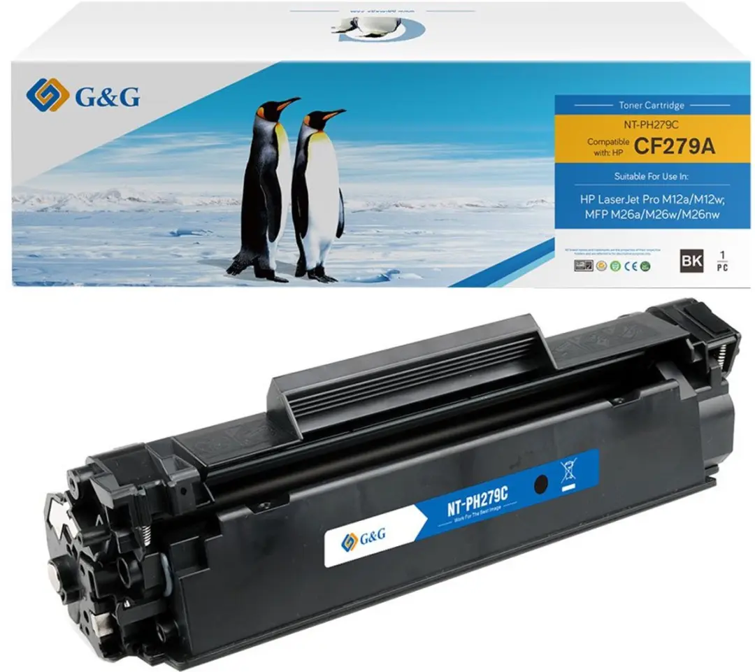 G&G 15302 tonercartridge 1 stuk(s) Compatibel Zwart