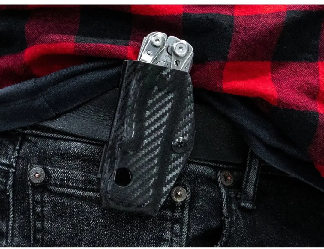 Leatherman Skeletool CF-Black Kydex Schede - Zwart