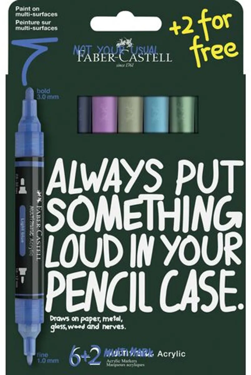 Faber-Castell Multimark Frost Acrylmarker