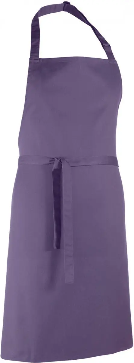 Schort/Tuniek/Werkblouse Unisex One Size Premier Purple 65% Polyester, 35% Katoe