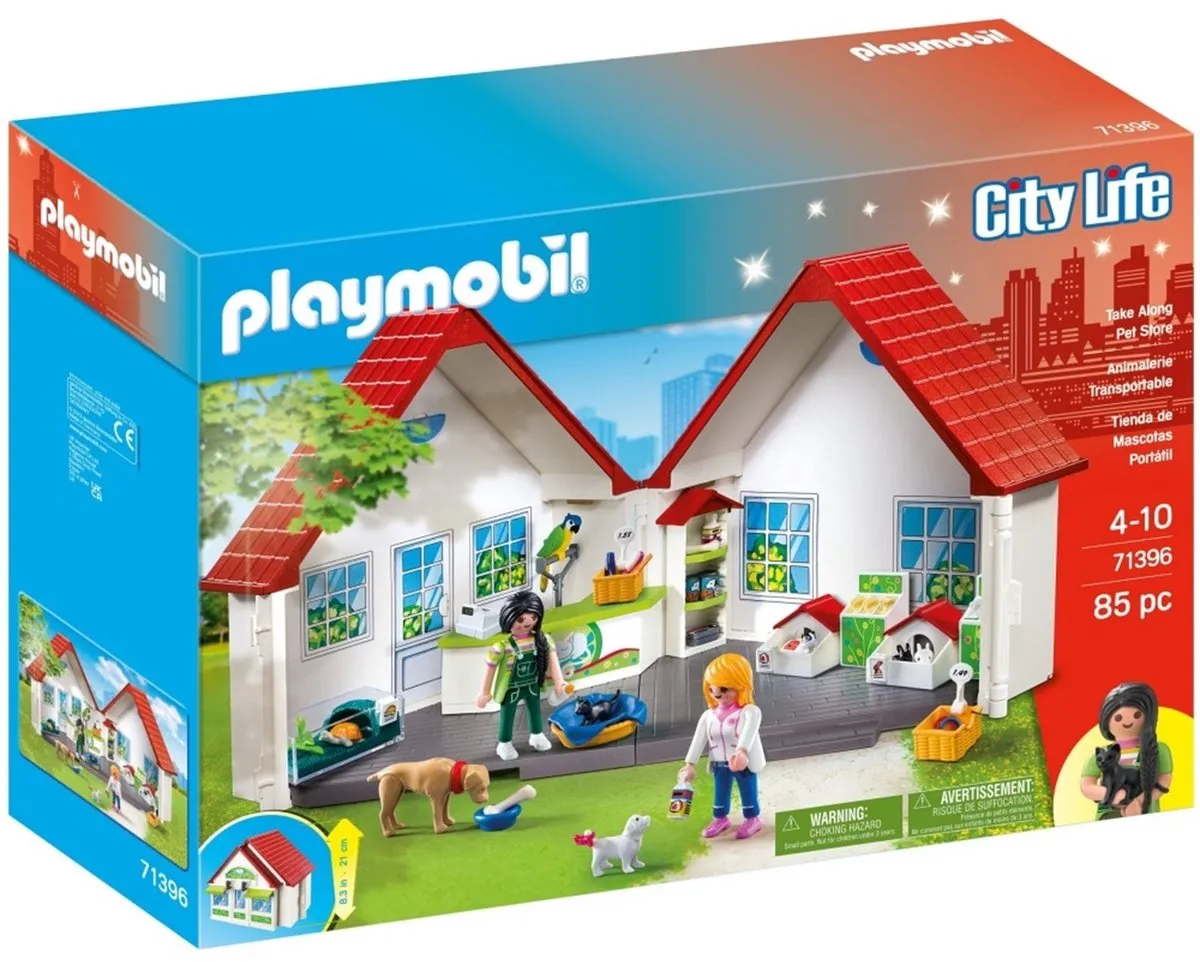 Playmobil Draagbare Dierenwinkel P-71396