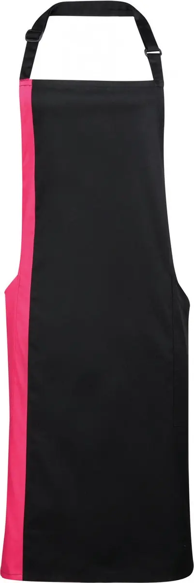 Premier Contrast Bib Apron PR162