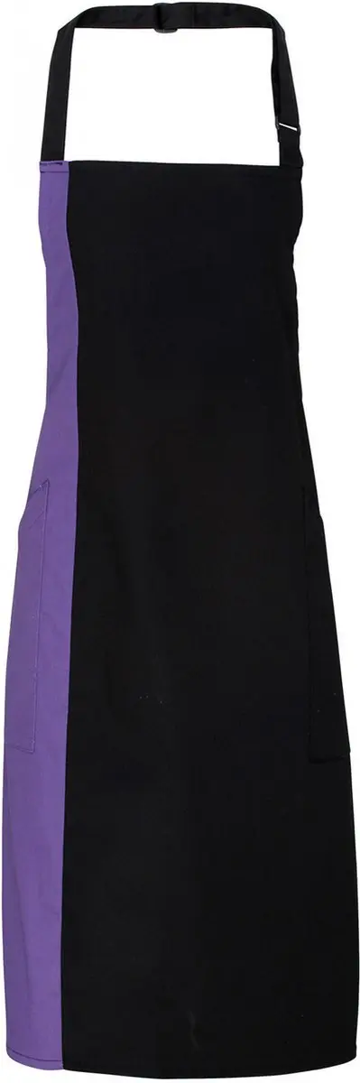 Premier Contrast Bib Apron PR162