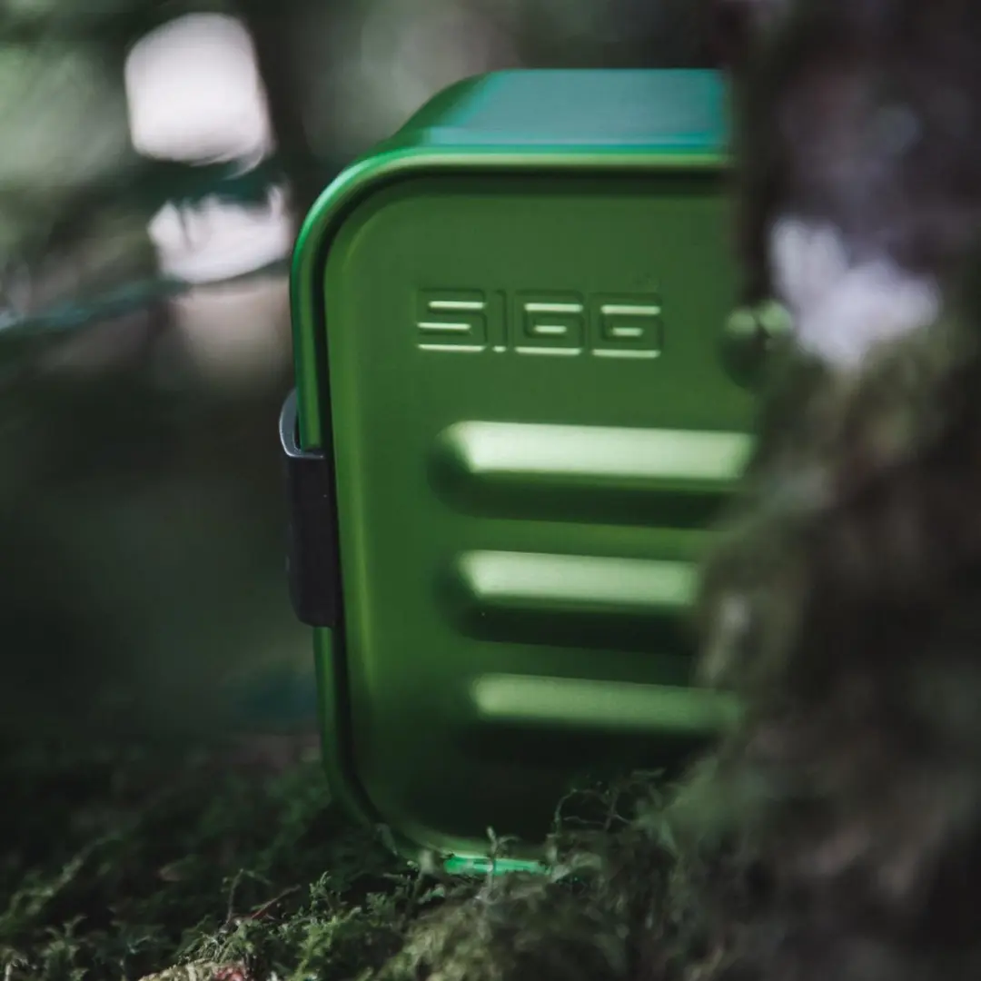 Sigg Small Metal Lunchbox Plus 8697-30 - 0,8L - Groen - afbeelding 4 van 6