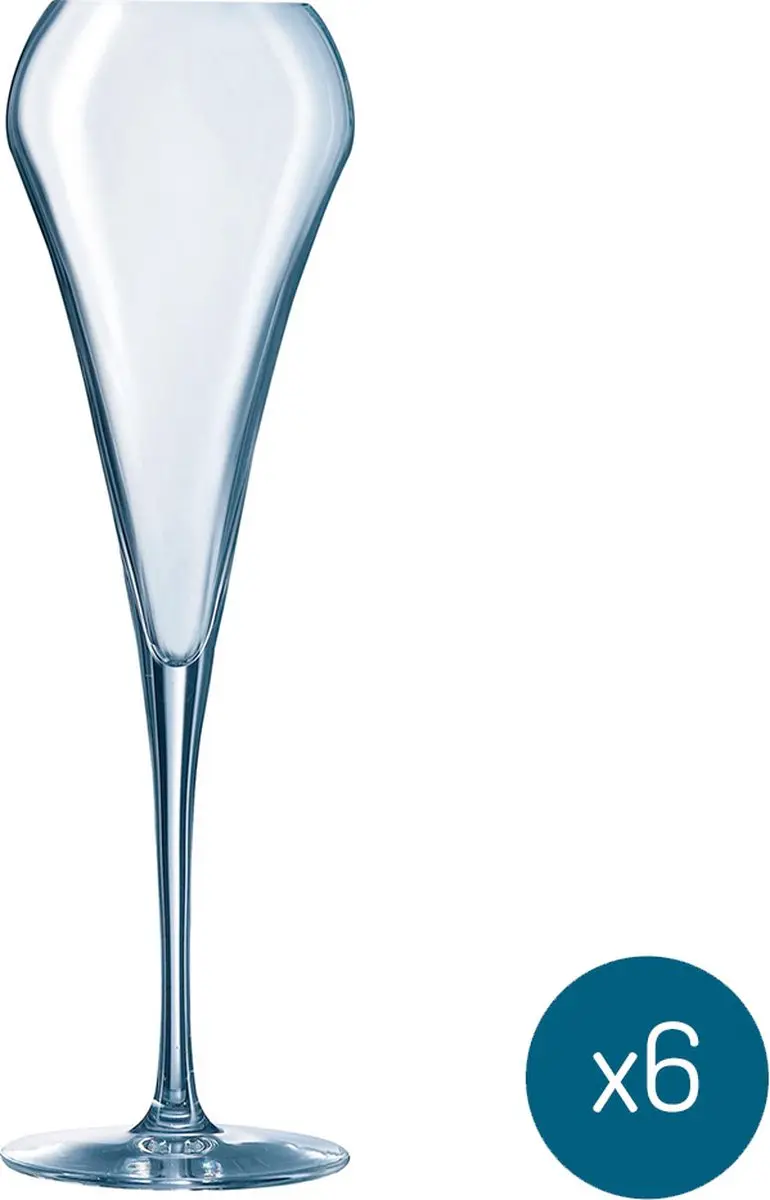 Chef & Sommelier Open Up Champagneglas - 6 Stuks - 0,20 l