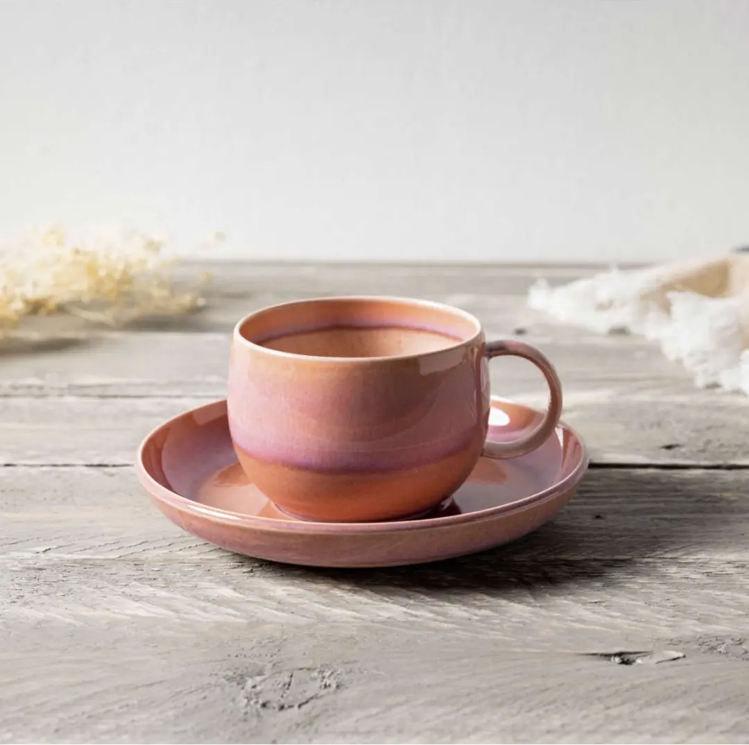 Like by Villeroy & Boch Perlemor Koffie-onderzetter 16,1cm - Coral