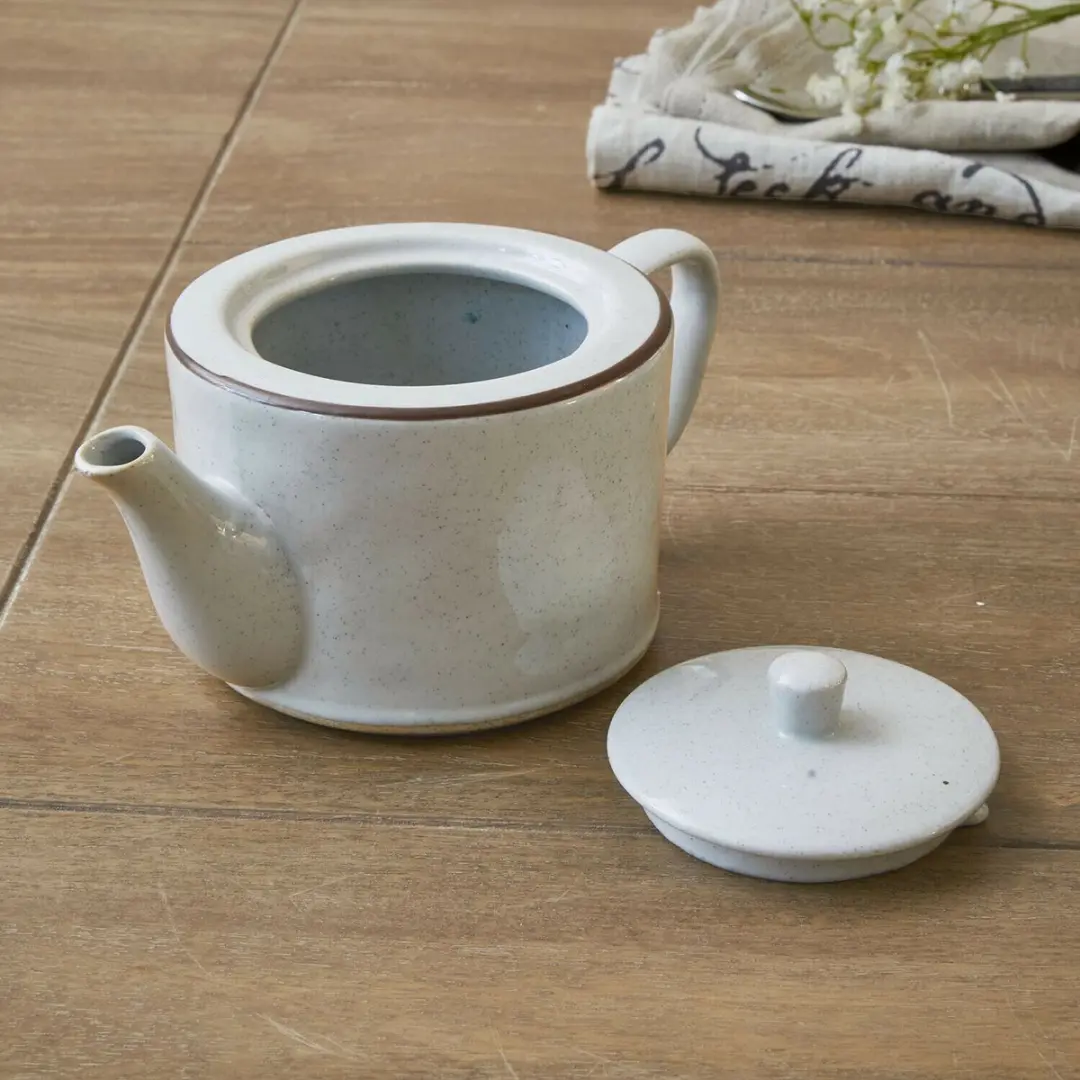 Loberon Theepot Biarré - Grijs