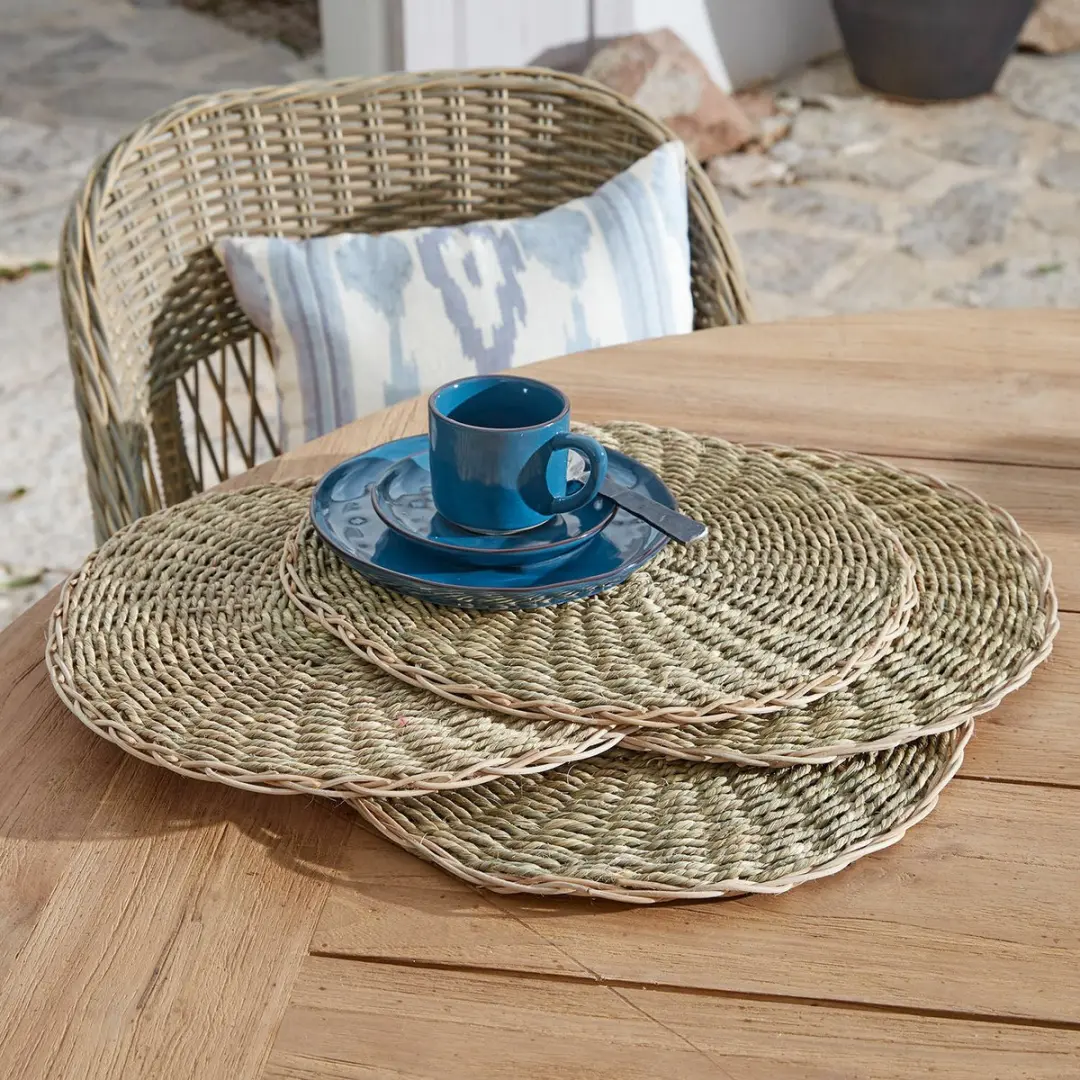 Loberon Placemats - 4 Stuks Bruin