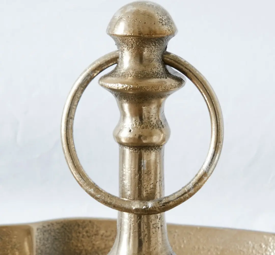 Loberon Frinesto Etagère - Antiekchampagne