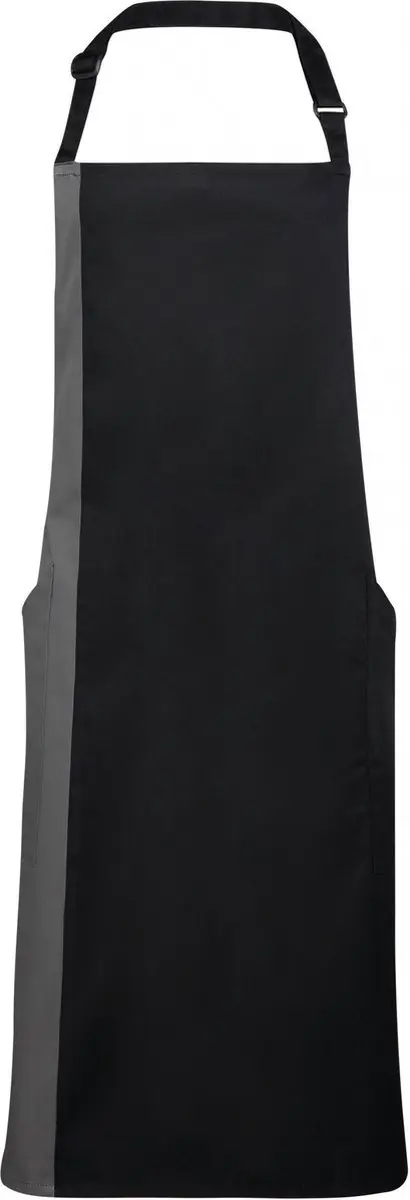 Premier Contrast Bib Apron PR162
