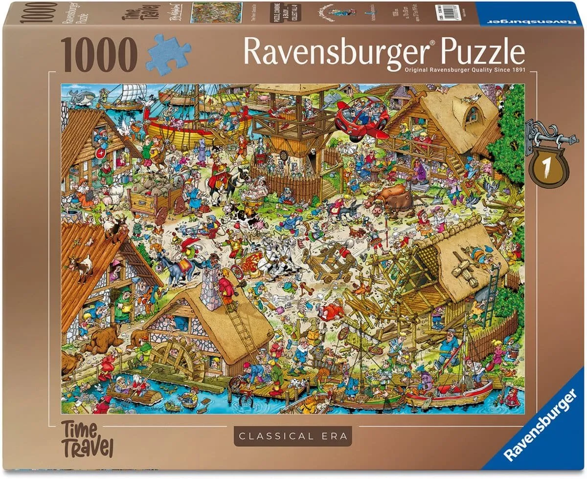 Ravensburger Ray's Comic Series Time Travel 1 - 1000 Stuks - Meerkleurig