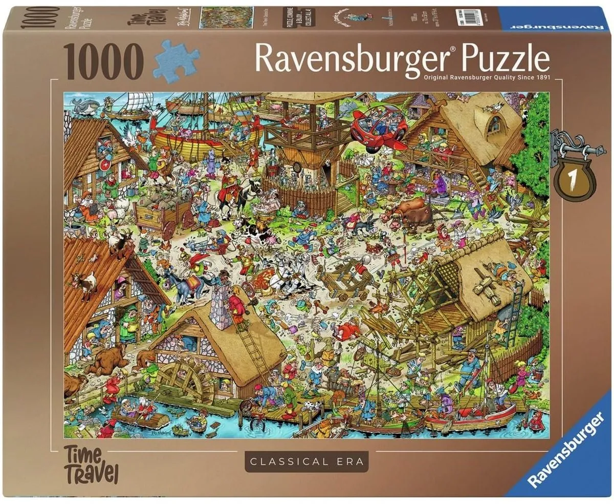 Ravensburger Ray's Comic Series Time Travel 1 - 1000 Stuks - Meerkleurig