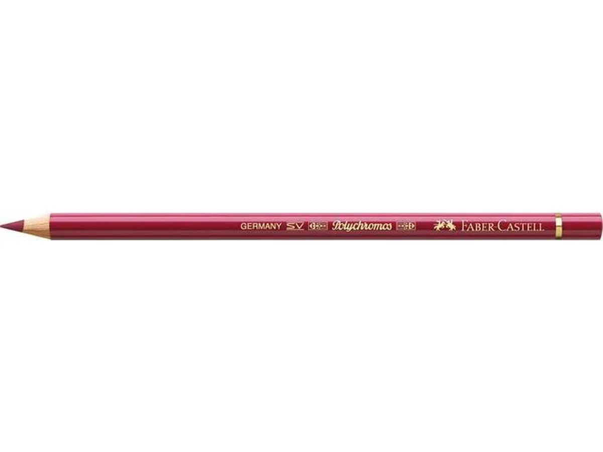 Faber-Castell Polychromos Intens Rood Kleurpotloden - 6 Stuks