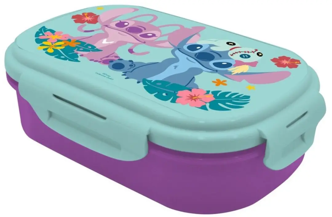Lilo & Stitch Lunchbox met Bestek ST00091