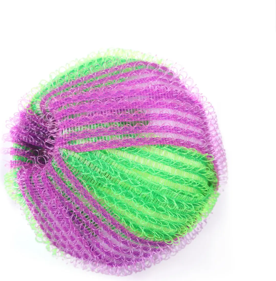 QHP Wasballen XL Paars/Groen