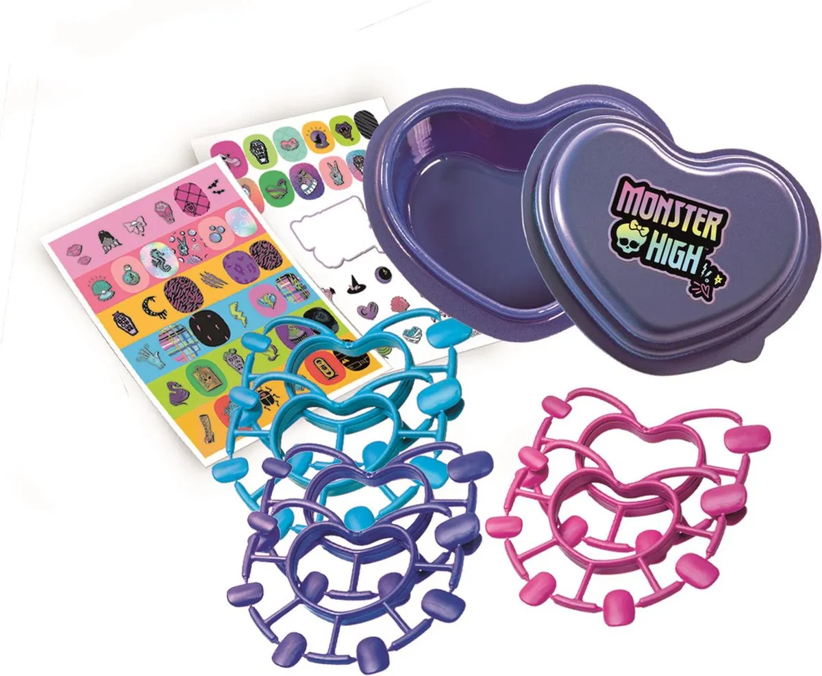 Clementoni Monster High Dark Nail Art Nagels Decoreren - 10 Kleuren