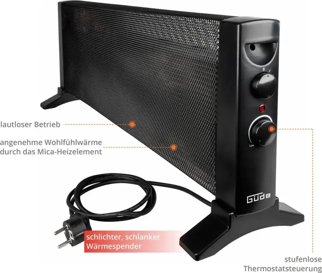 Güde GKH 1200 Mica Convector