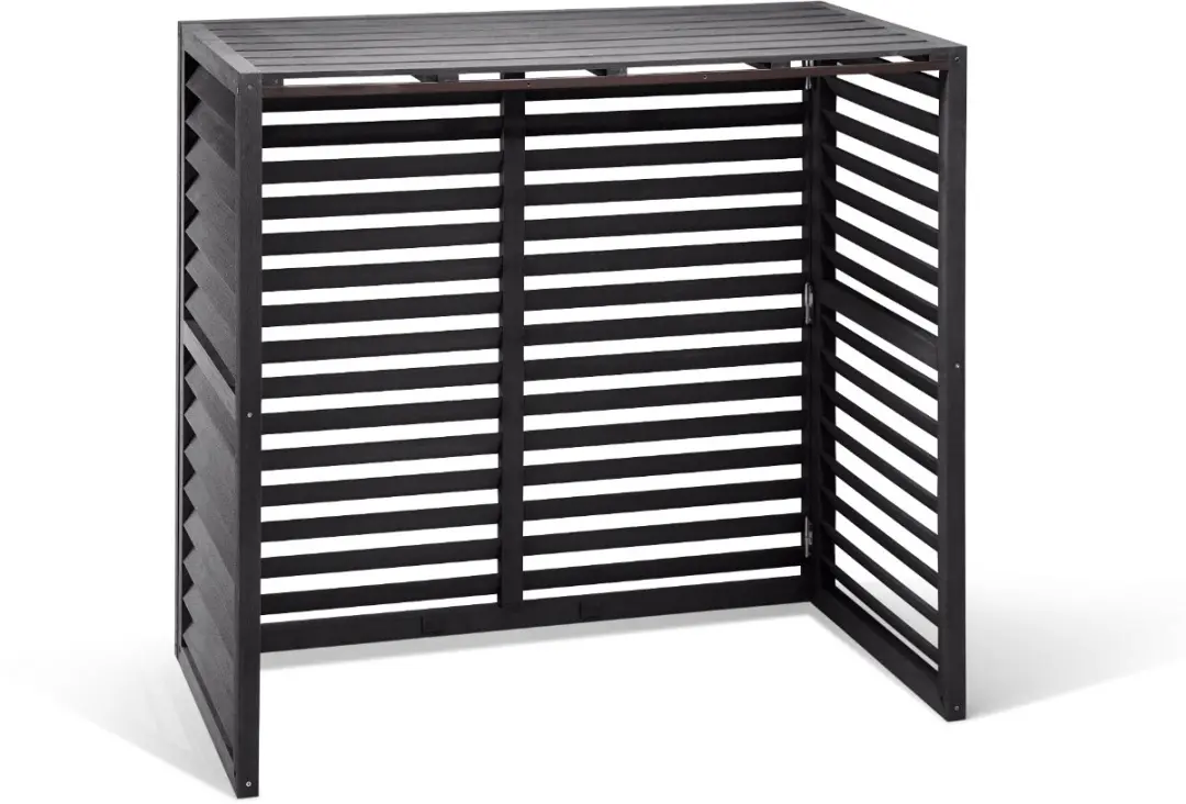 Evolar Airco Omkasting Buitenunit EVO-COVER-WPCLA - WPC Charcoal Grey - afbeelding 2 van 6