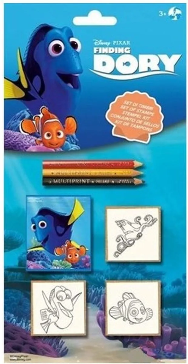 Disney Finding Dory Metallic Kleurset