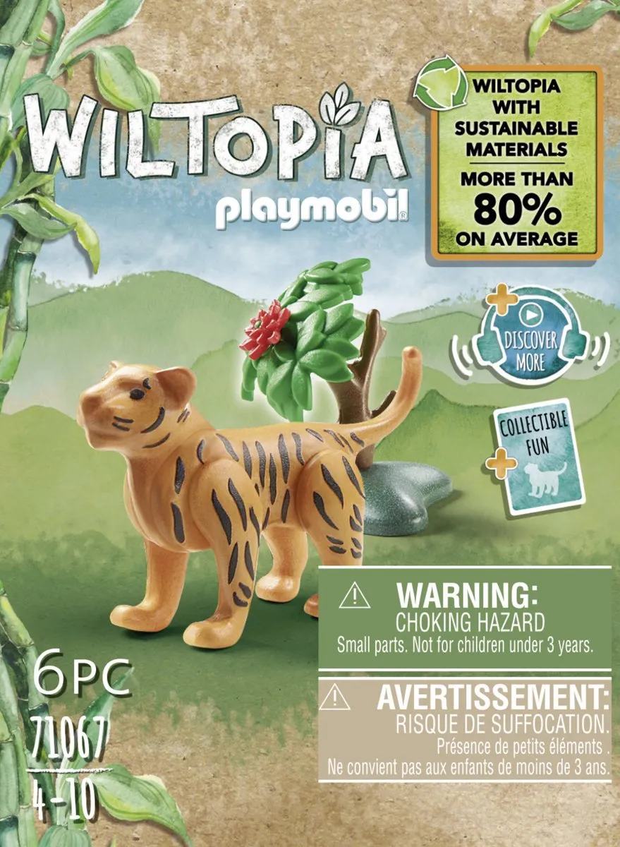 Playmobil Wiltopia Baby Tijger 71067 - Multicolor