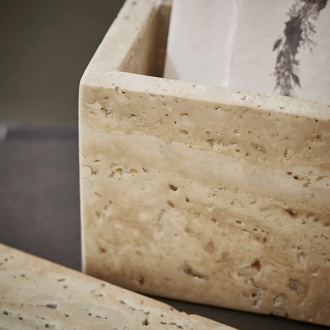 Loberon Tavone Kistje - Beige
