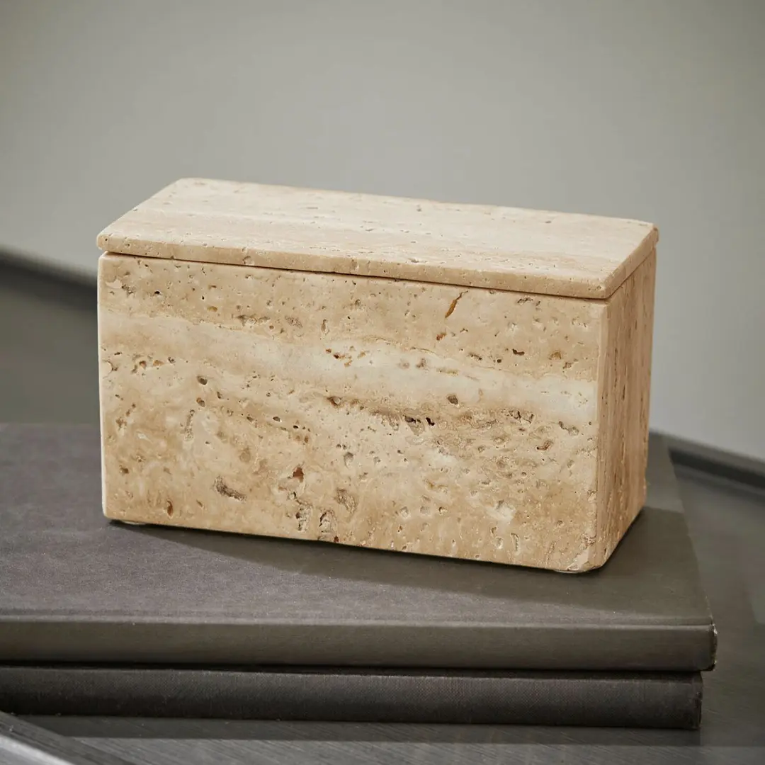 Loberon Tavone Kistje - Beige