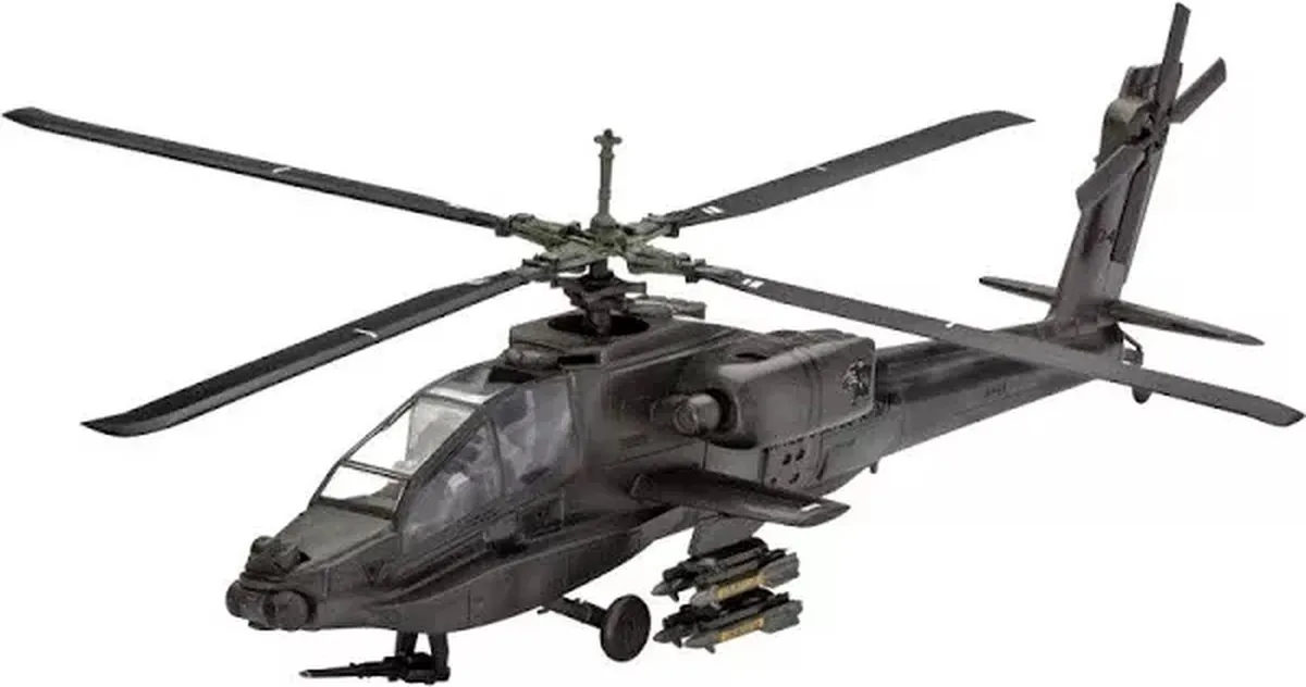 Revell AH-64A Apache Modelbouwpakket 1:112 - 56 Onderdelen - Multi