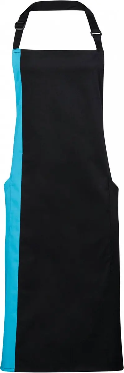 Premier Contrast Bib Apron PR162