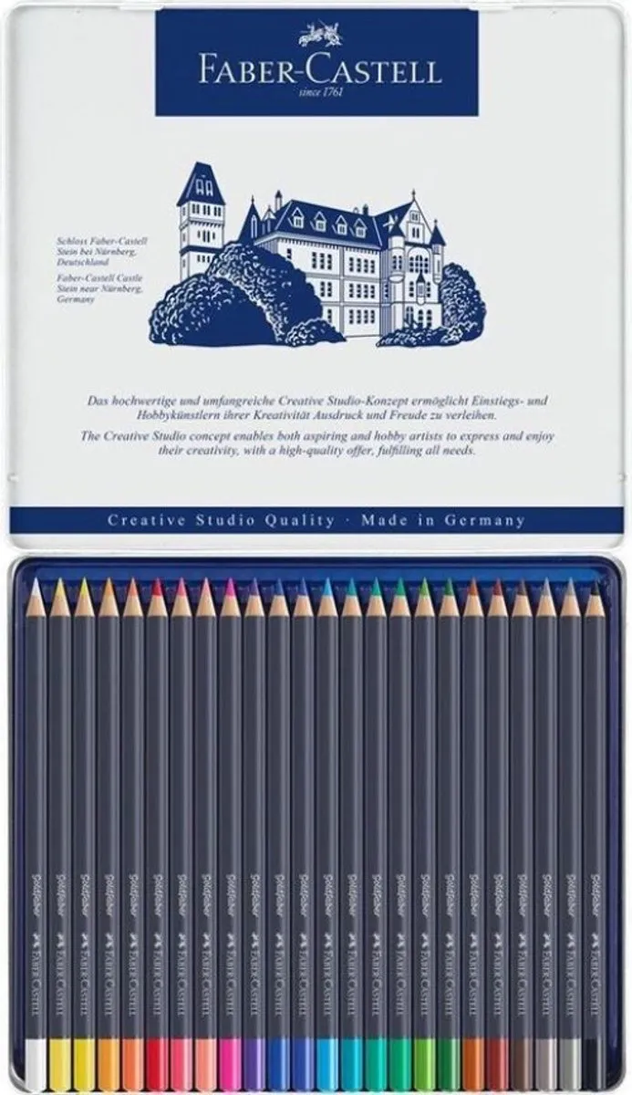 Faber-Castell Goldfaber FC-114724 Kleurpotloden - 24 Stuks