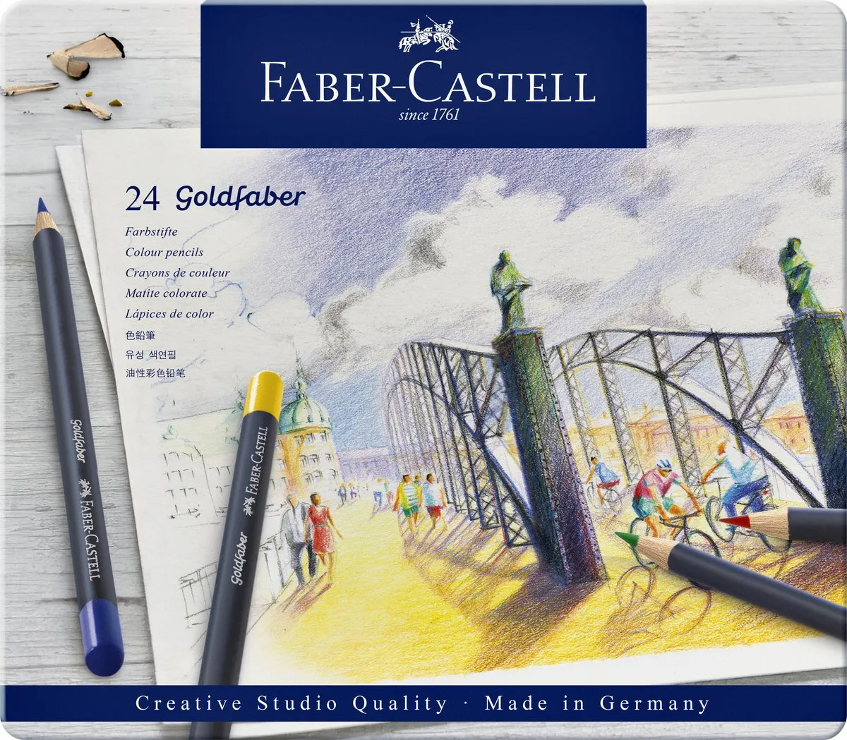 Faber-Castell Goldfaber FC-114724 Kleurpotloden - 24 Stuks