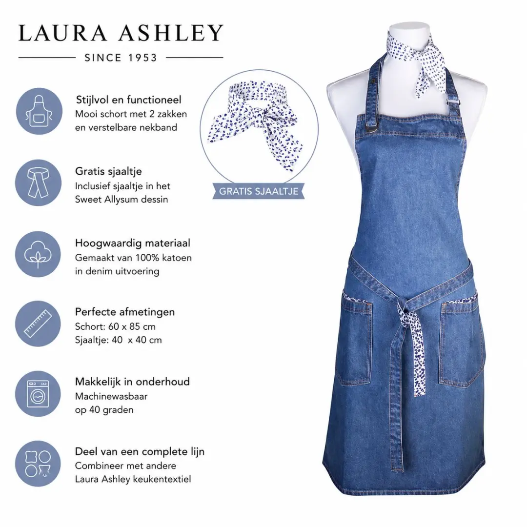 Laura Ashley Schortje