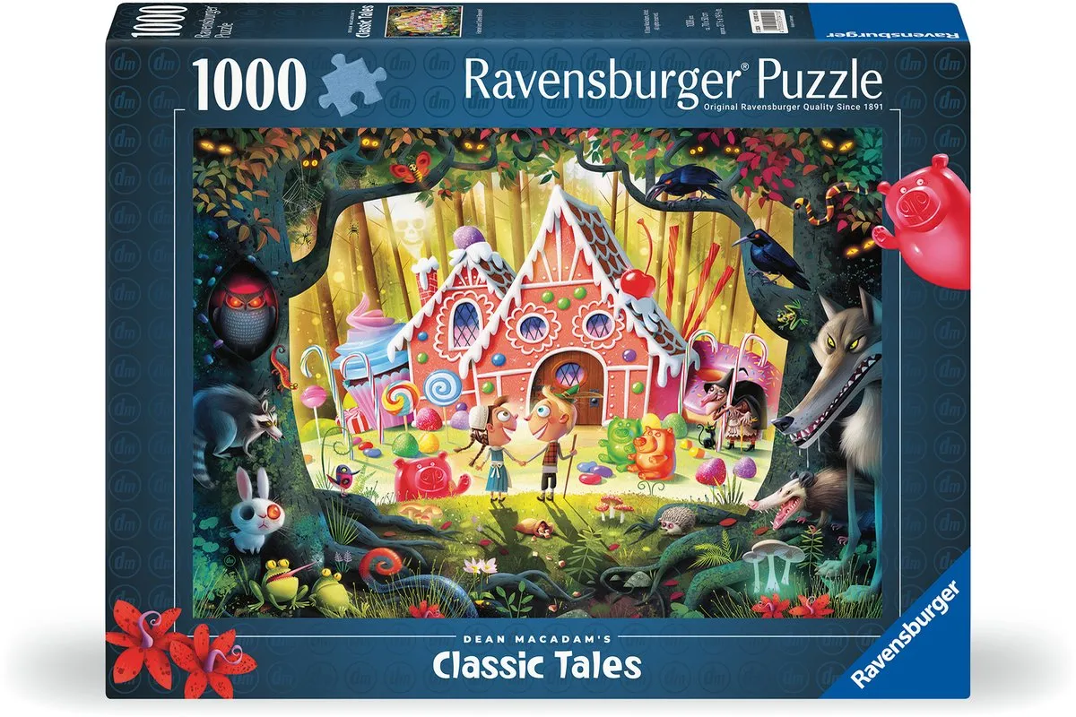 Ravensburger Hans en Grietje Legpuzzel 1000 Stuks - Multicolor