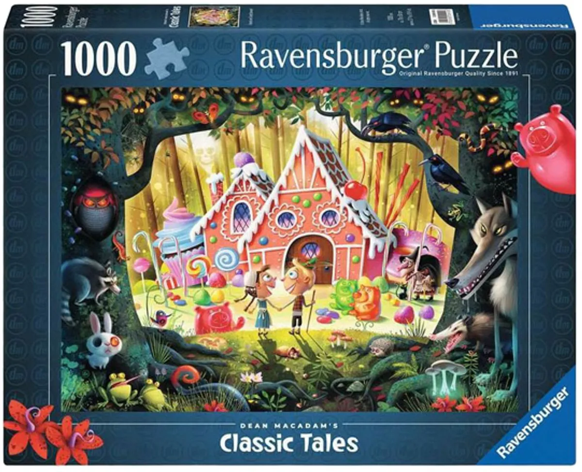 Ravensburger Hans en Grietje Legpuzzel 1000 Stuks - Multicolor