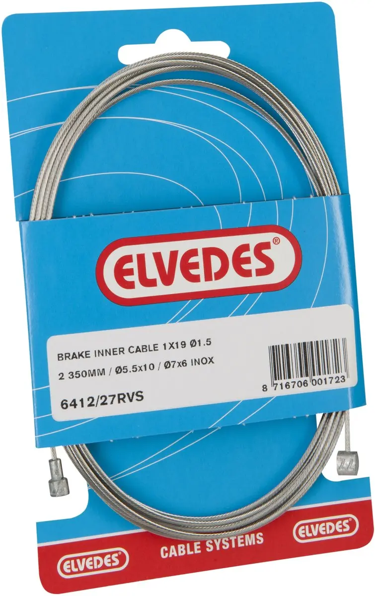 Elvedes Remkabel Binnen Ton/Peer RVS 6412/27RVS