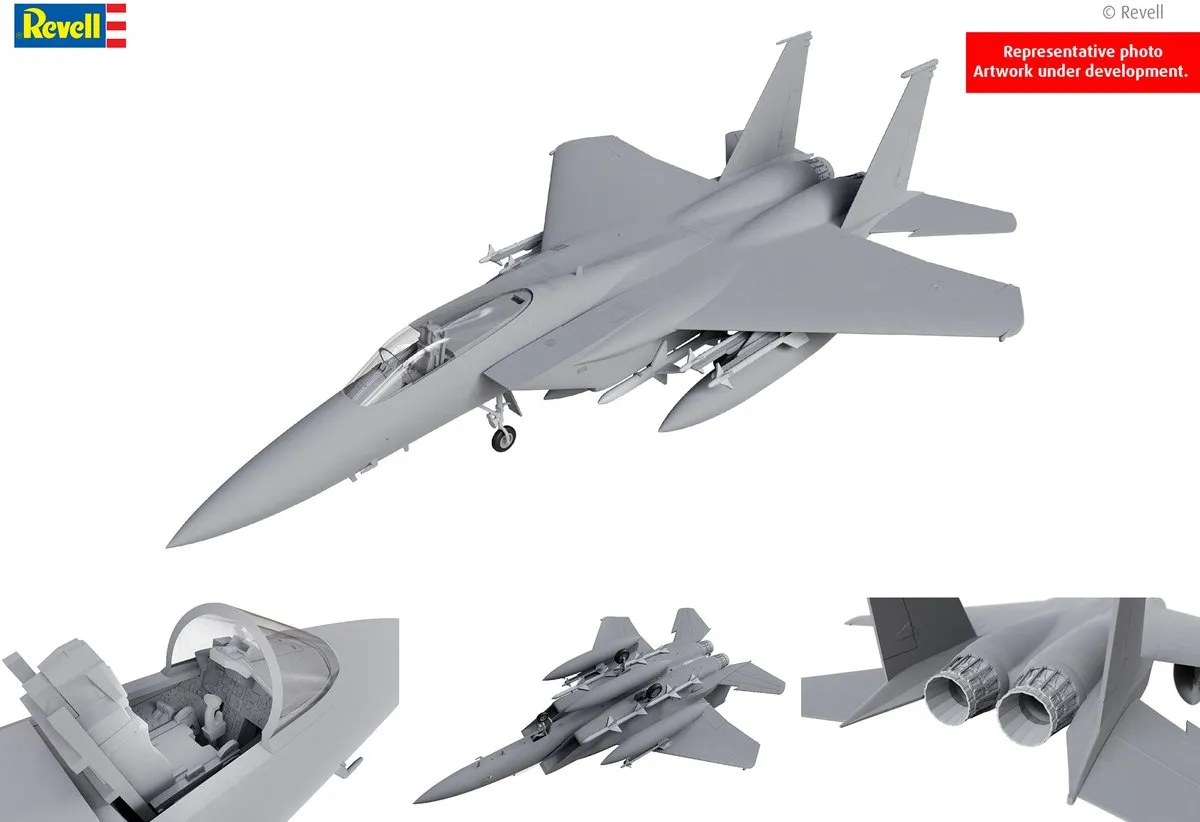 Revell Boeing F-15C Eagle 03778 Modelbouwpakket - 1:72 - Multi