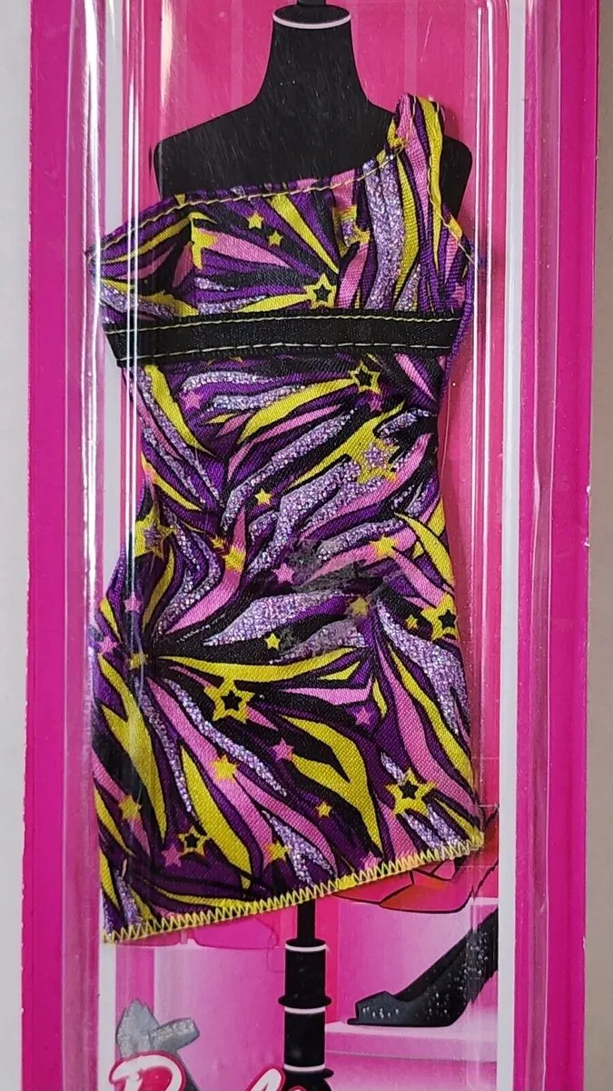 Barbie Fashiontas Kleding 2 Glitter Jurk N4875-W3169