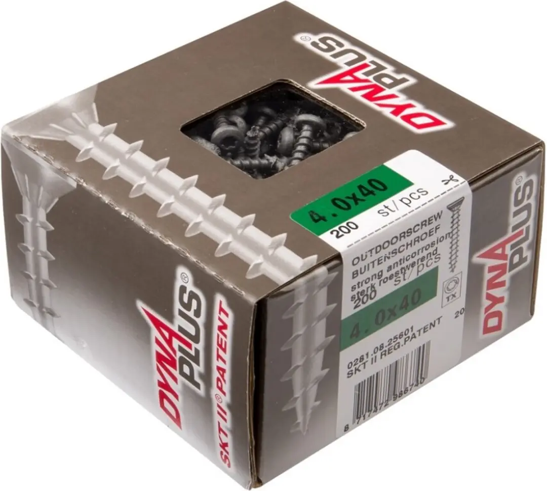 Dynaplus Unischroeven Torx 25 5x70mm - 200 Stuks - AR-Coating - afbeelding 2 van 6