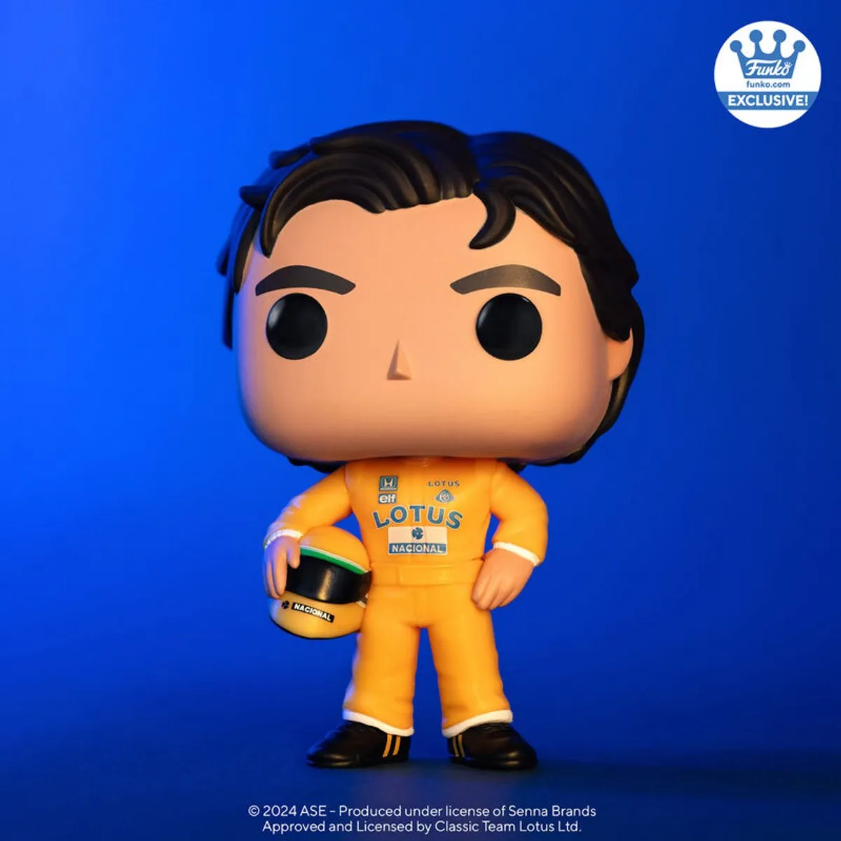 Funko Pop! Racing Ayrton Senna #10 Formule 1 - Met helm - Geel