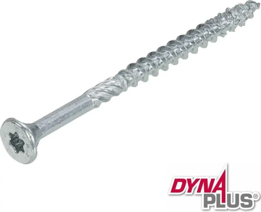 Dynaplus Unischroeven Torx 25 5x100mm - 200 Stuks - Verzinkt