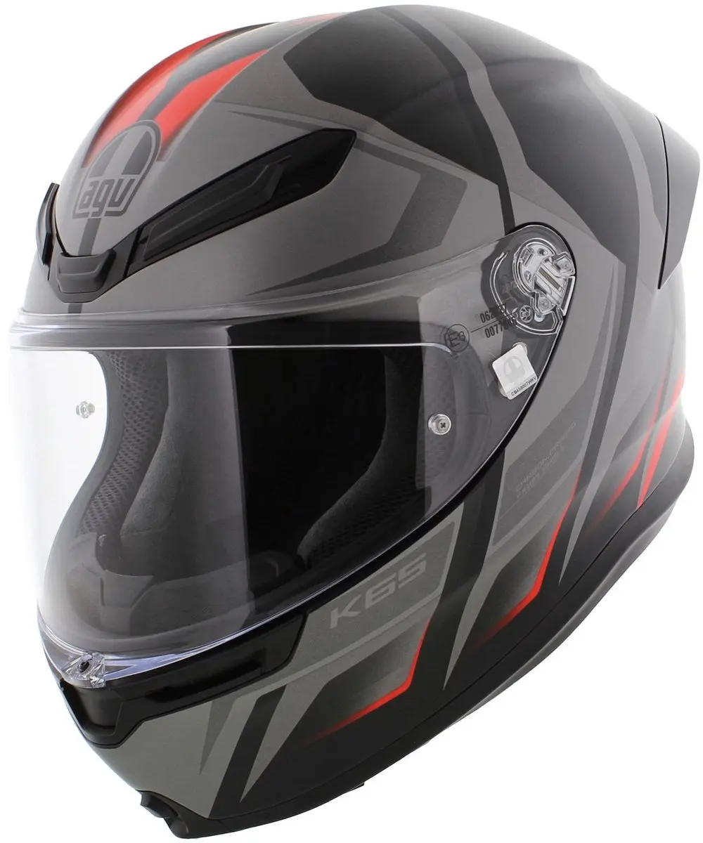 AGV K6 S Karve Matt Black/Grey/Red